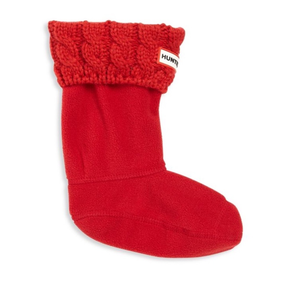 (NEW) Hunter Kids Six-Stitch Cable Boot Socks